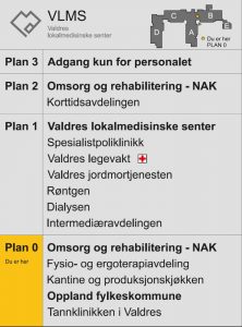 Taktile skilt for veifinning