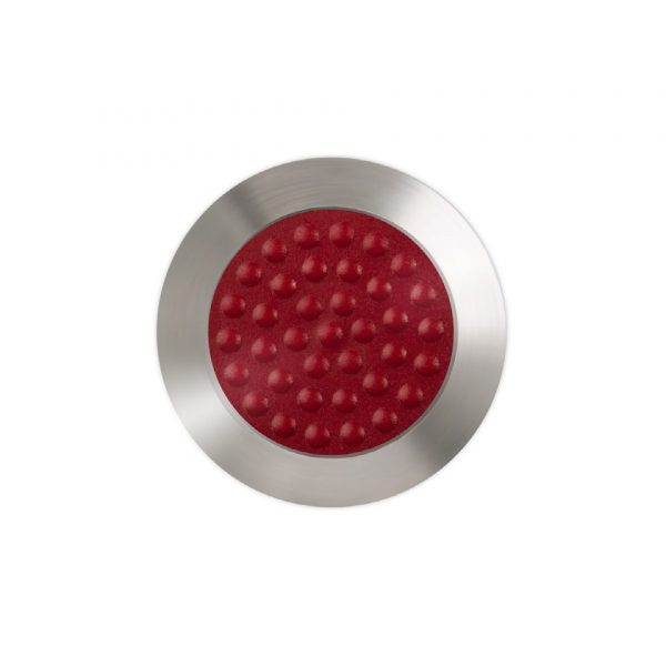 Ø-35 mm fare element med pinne, VHB og lim i stål med Desmopan ilegg - Bilde 7