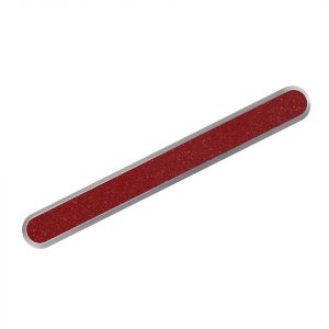 Ledelinje i stål på 30 mm bredde med Forbo Surestep ilegg