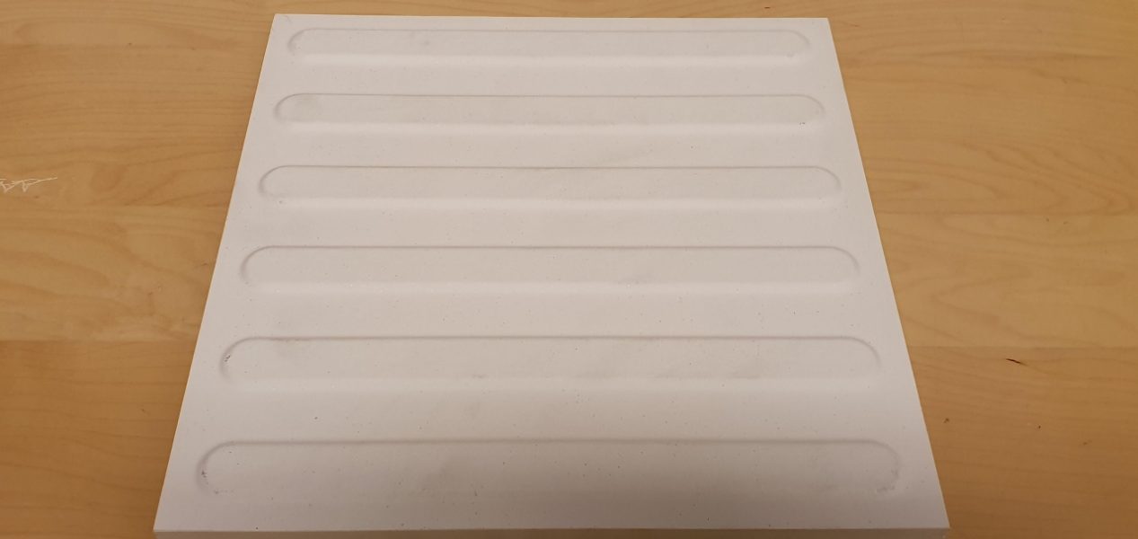 Ledelinje keramisk frostsikker 30 x 30 cm - Bilde 2
