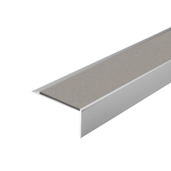 Trappenese i aluminium med to Forbo ilegg 64 x 30 mm - Bilde 11