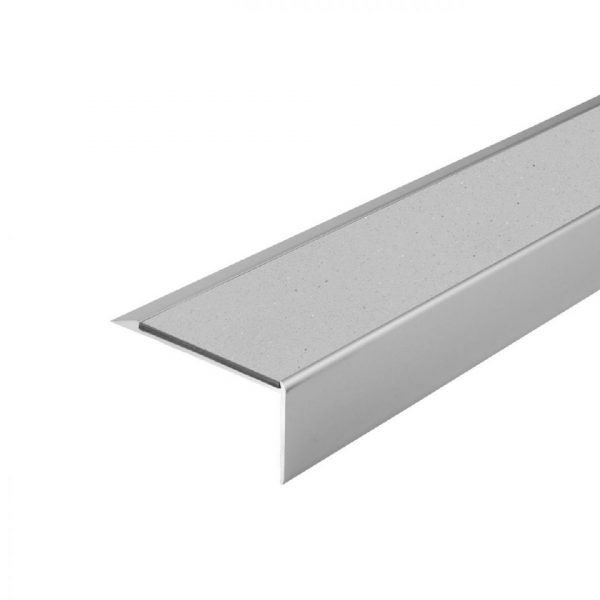 Trappenese i aluminium med to Forbo ilegg 64 x 30 mm - Bilde 2