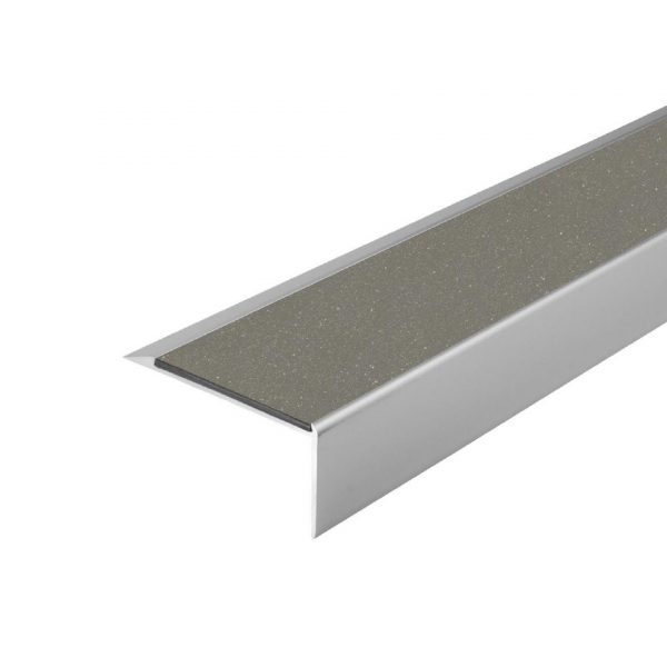 Trappenese i aluminium med to Forbo ilegg 64 x 30 mm - Bilde 5