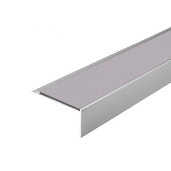Trappenese i aluminium med to Forbo ilegg 64 x 30 mm - Bilde 6