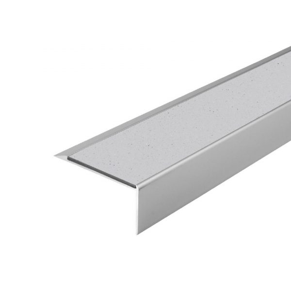 Trappenese i aluminium med to Forbo ilegg 64 x 30 mm - Bilde 7