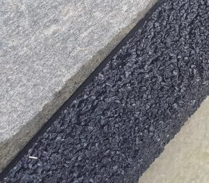 Glassfiber trapp eller rampe markør i hvit eller sort, 40 x 4 mm