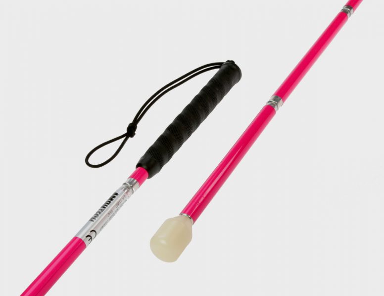 Mobilitystokk Ambutech 105 cm. rosa, u/krok, 4-delt