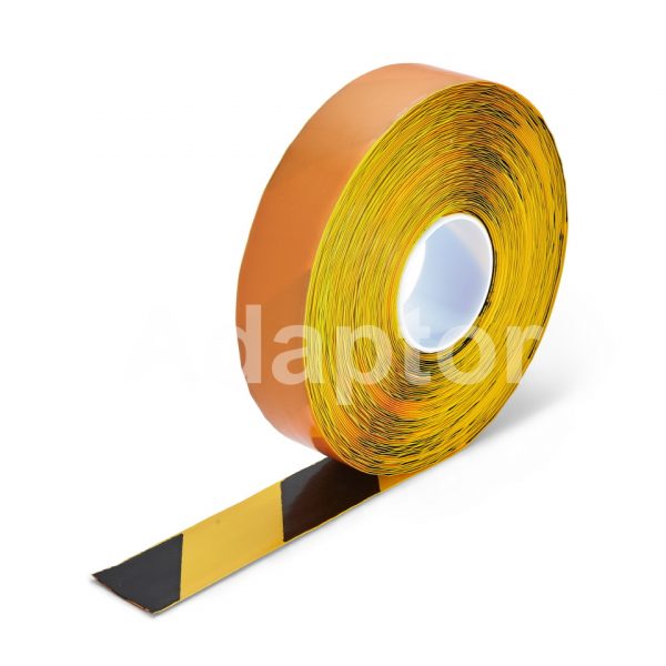 Svart permanent gulv tape 1 x 50 x 30000 mm - Bilde 2