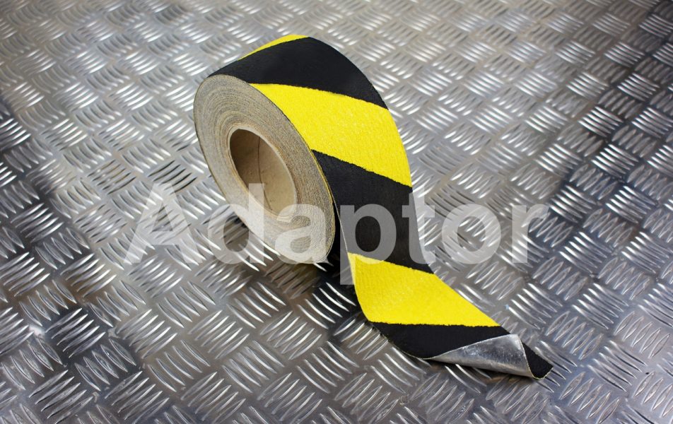 Metallforsterket varseltape 4 - 5 cm x 18,3 m - Bilde 2