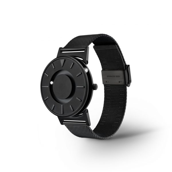 Bradley Black - taktilt armbåndsur med lenke, fra EONE - Bilde 4