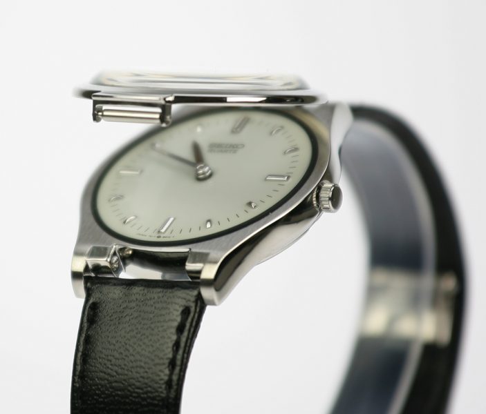 Seiko herre armbåndsur med punkter