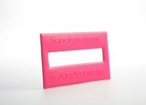 Signaturramme i kredittkortformat