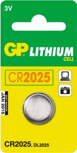 Batteri knapp CR2025 (blister)