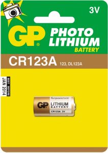 Batteri CR123A (blister)