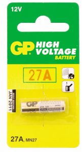 Batteri 27A/12 volt (blister)