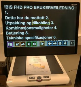 i-See Acuity OCR Basic 22" LeseTV