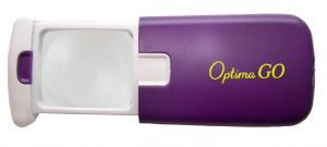 Optima GO LED innslagslupe 3.5x/10D Pocket (45x35mm)