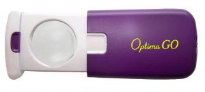 Optima GO LED innslagslupe 10x/36D Pocket (Ø-35mm)