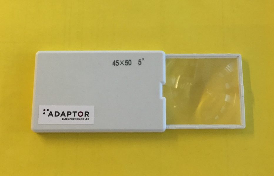 Adaptor innslagslupe 5x/16D Pocket