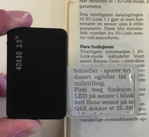 Adaptor innslagslupe Pocket 3,5x/10D