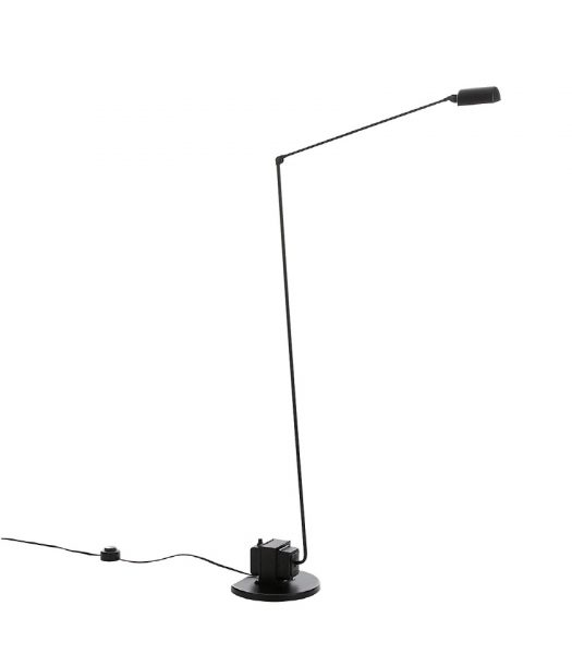 Daphine Led sort gulvlampe