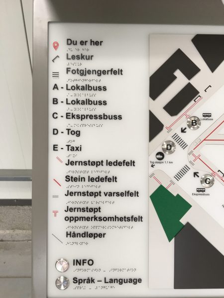 Universelt utformet kollektiv kart Skien sentrum - Bilde 5