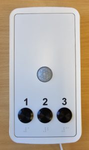 Lyd skilt med og uten PIR sensor