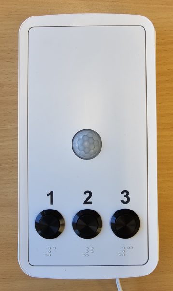 Lyd skilt med og uten PIR sensor