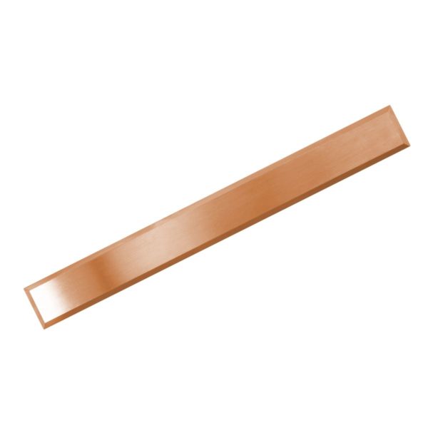 Lede element i bronse 280x25-35mm for pinne og tapelim. - Bilde 9