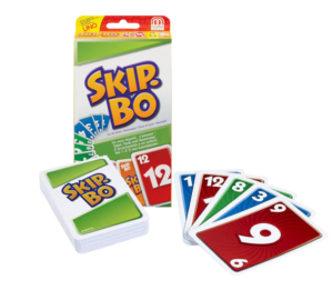 Skip-Bo punktmerket kortspill